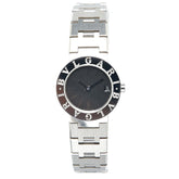 ブルガリ ブルガリブルガリ 腕時計 BB23SS クオーツ ブラック文字盤 ステンレススチール レディース BVLGARI 【中古】